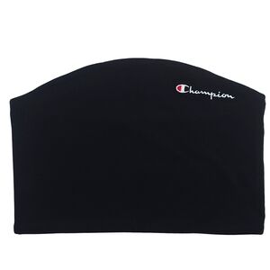 Champion Everyday Tube Top Script Logo Black Size Large